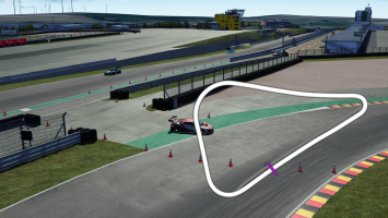 Sachsenring, layout trackday_short