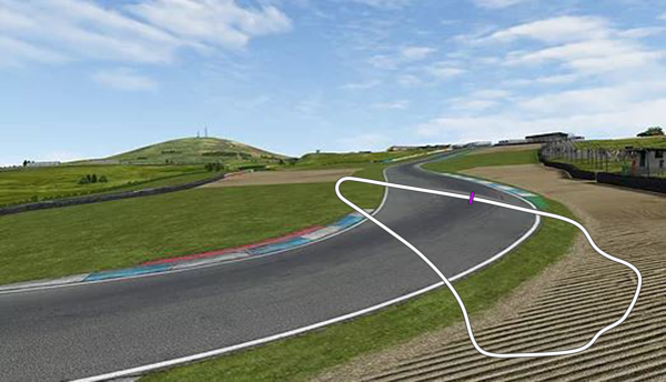 Knockhill, layout knockhillreverse