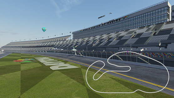 Daytona, layout sportscar